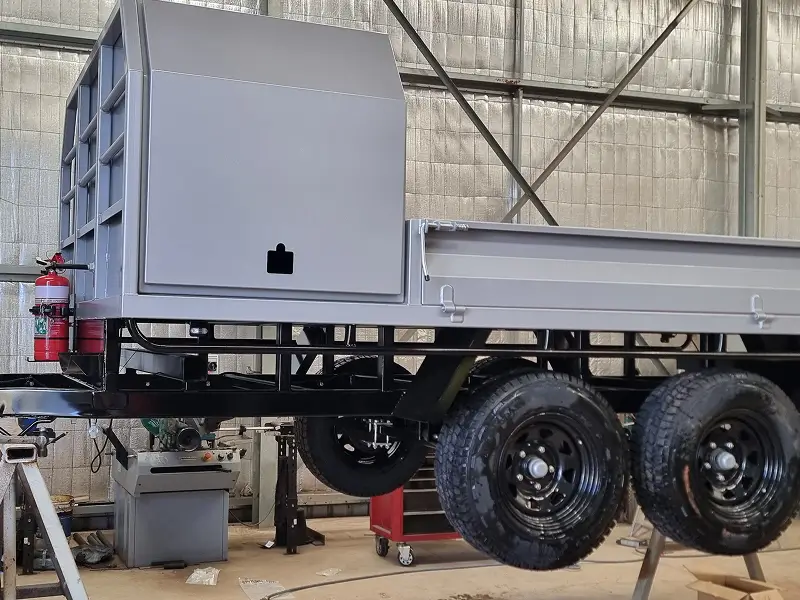 Custom Flatbed Trailers-2