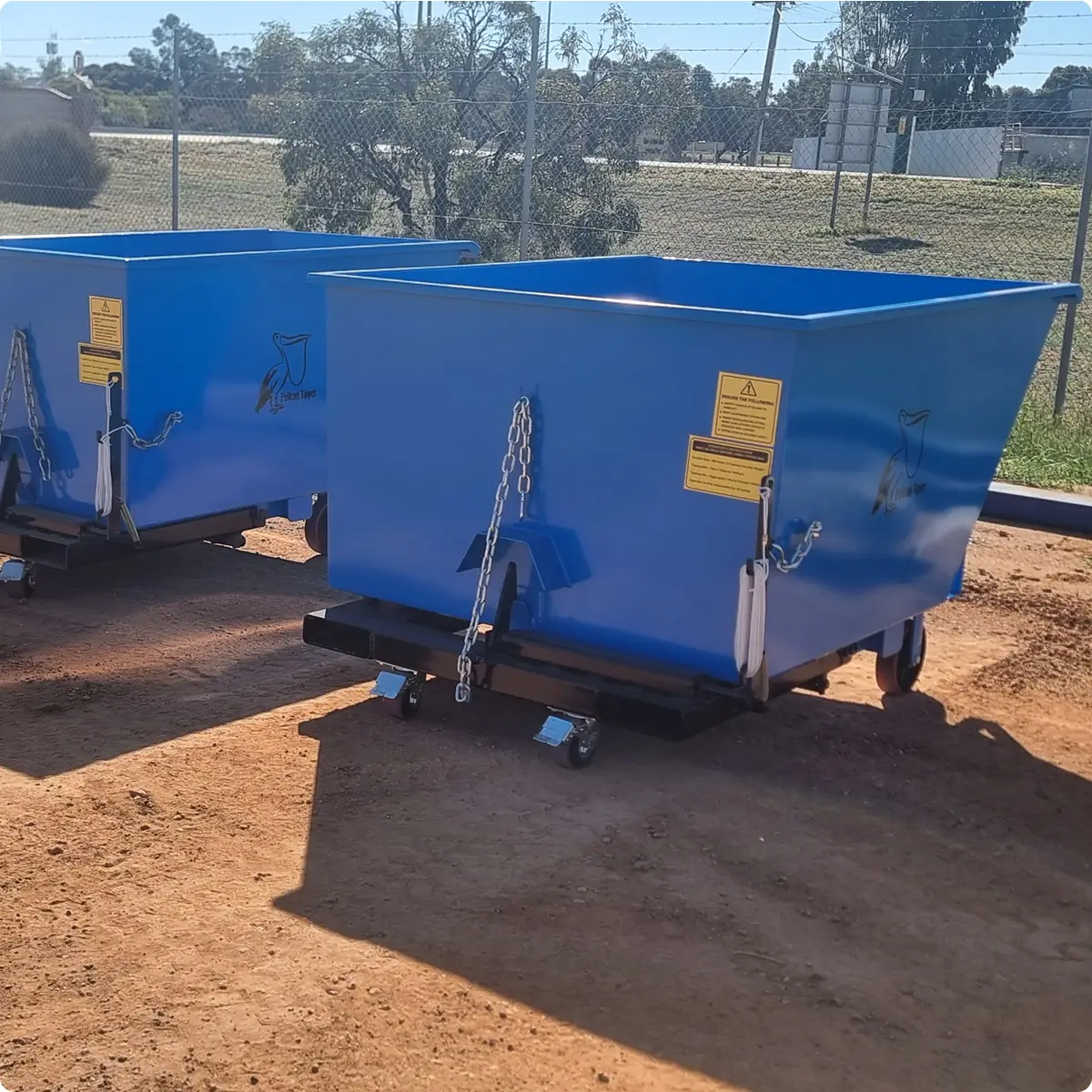 Pelican Tipper Bins