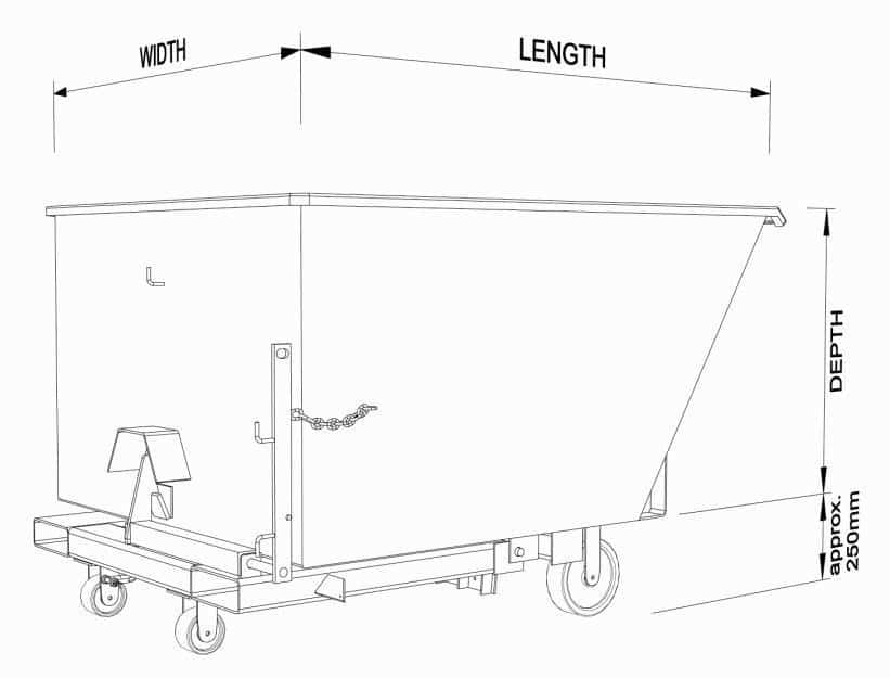 The Pelican Tipper Dimensions